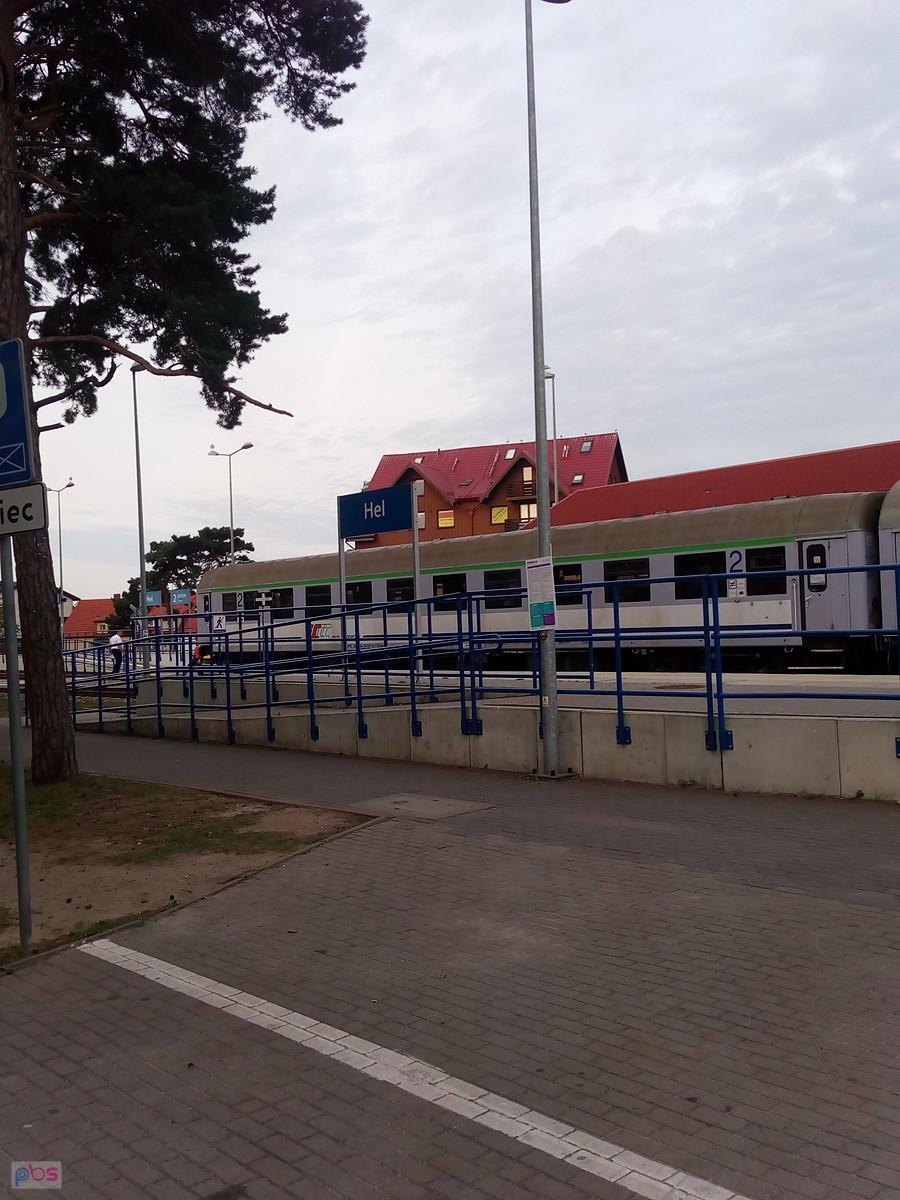Na dworcu w Helu