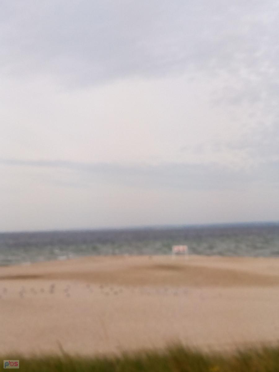 Plaża na morzu w Helu