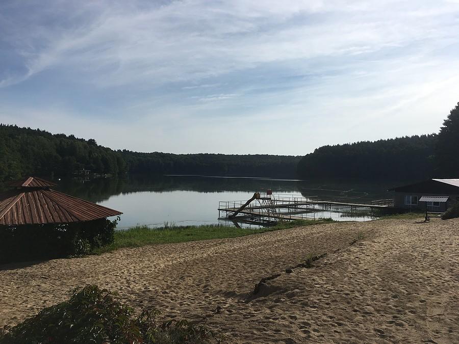 Jezioro Młyńskie Wielkie w Człopie