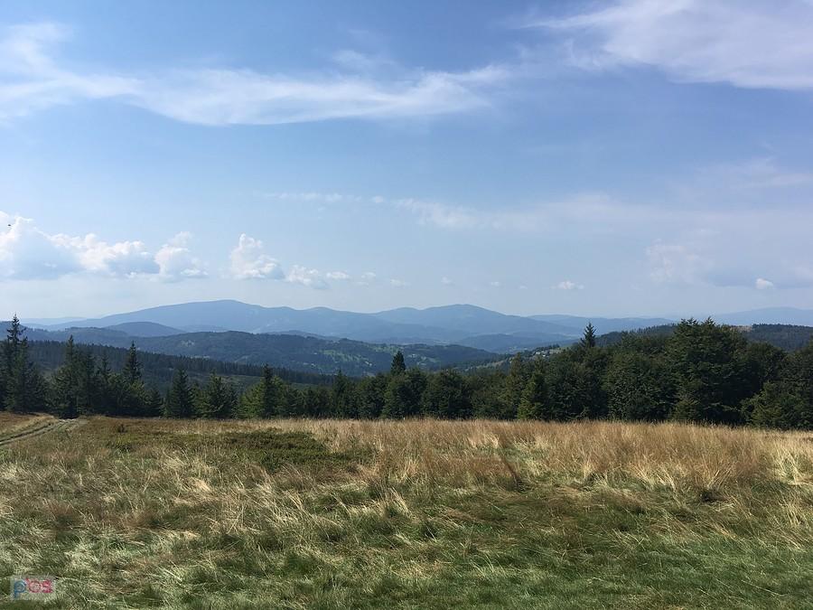 Widok z Jałowca (1111 mnpm)
