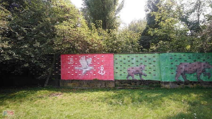 Mural na murze ZOO