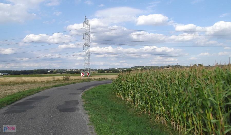 Uchylsko, przede mną Gorzyce