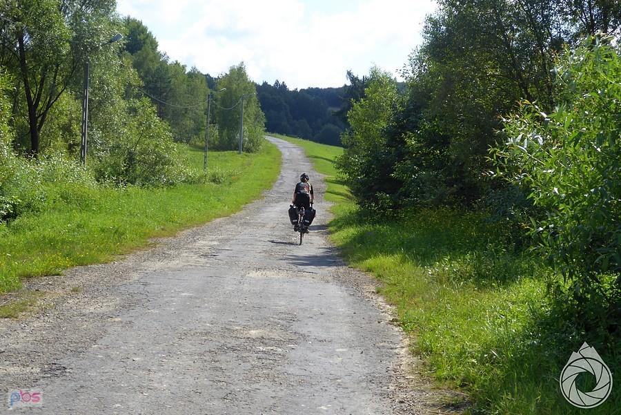 poczatek podjazdu na Przełęcz nad Turzańskiem