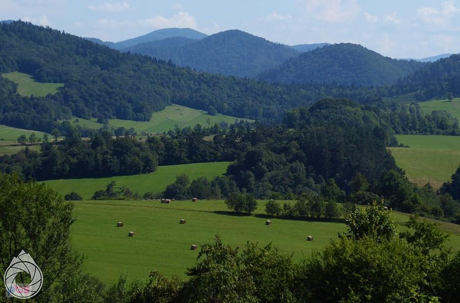 przełączka nad Kalnicą z widokami