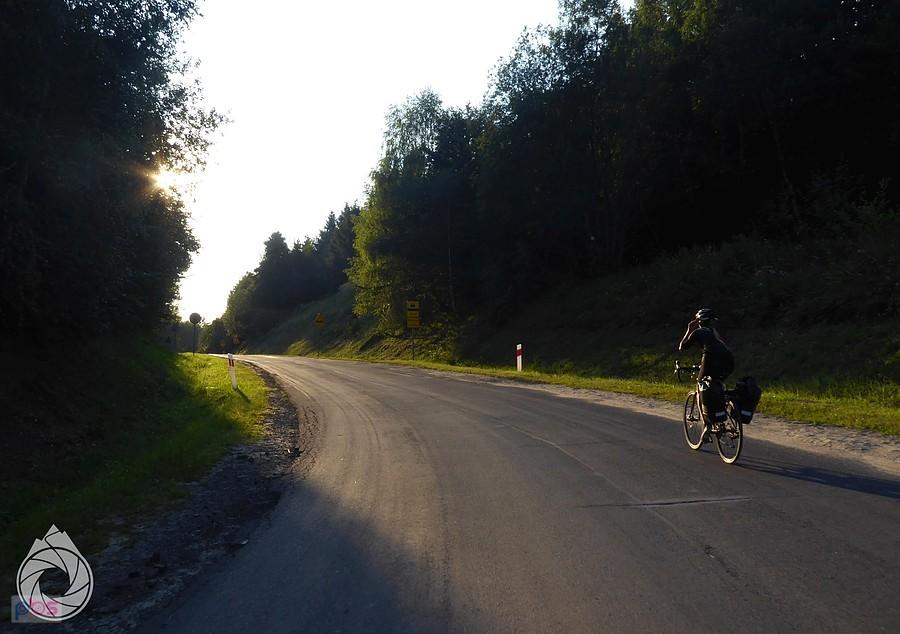 poczatek zjazdu na przedgórze