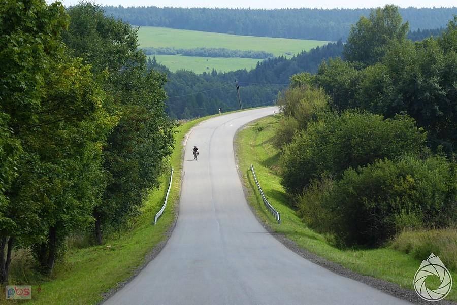 nowe asfalty wschodu Beeskidu Niskiego