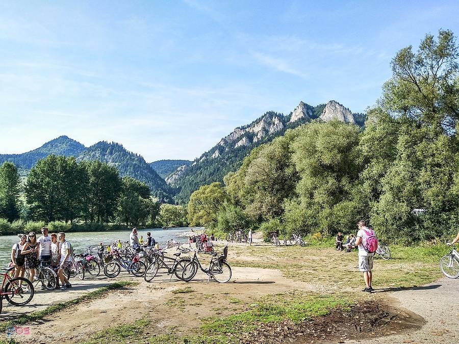 Sporo rowerzystów