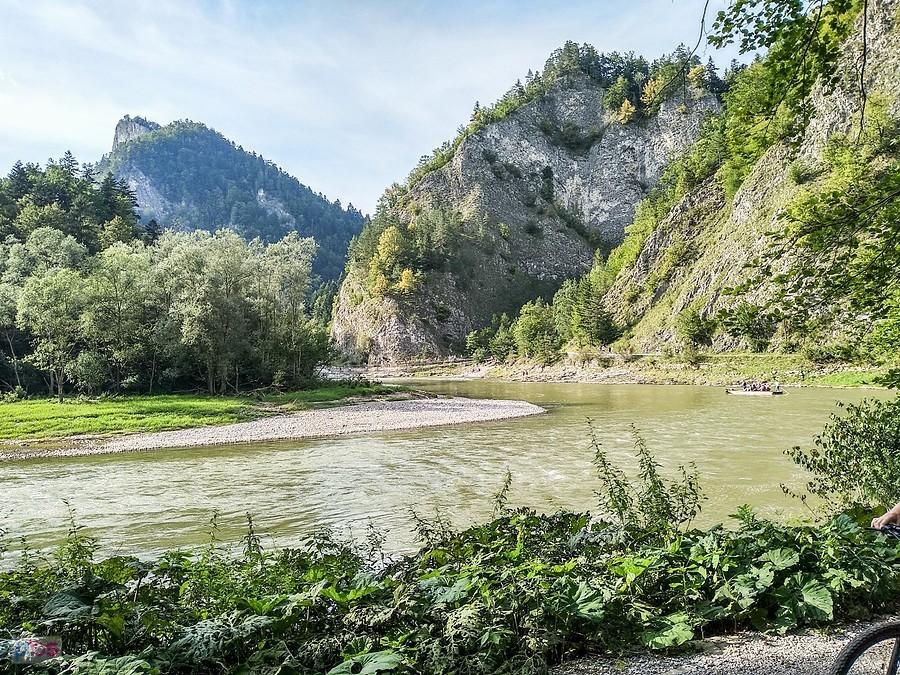 Chyba nieco podniesiony jest stan Dunajca