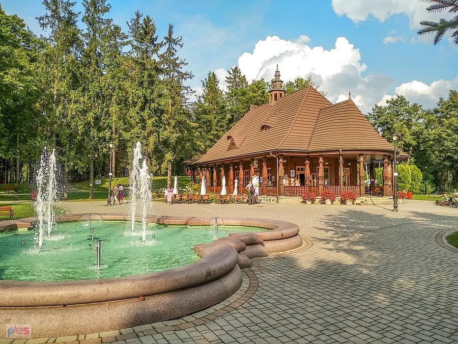 Wysowa-Zdrój - park zdrojowy