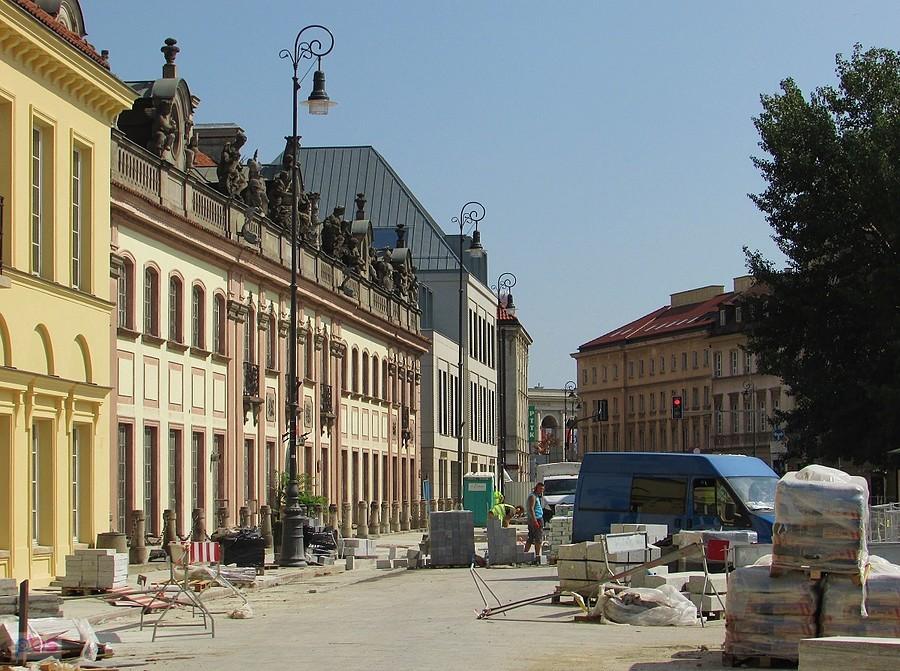 Miodowa w remoncie