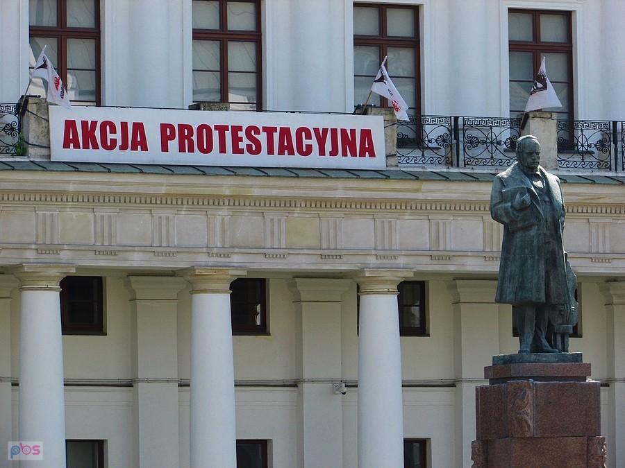 Protest płacowy pracowników Opery Narodowej