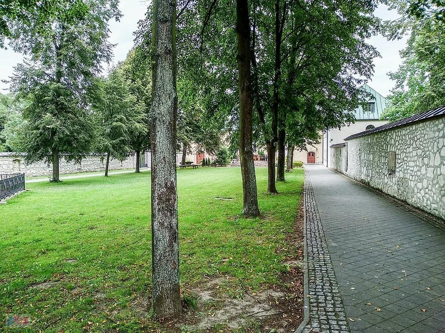 Na dziedzińcu Nowicjatu