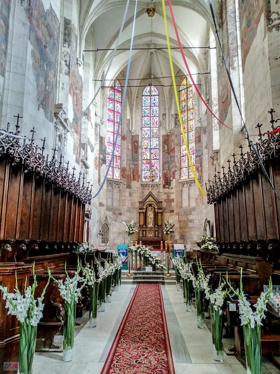Widać że trwają przygotowania do uroczystości