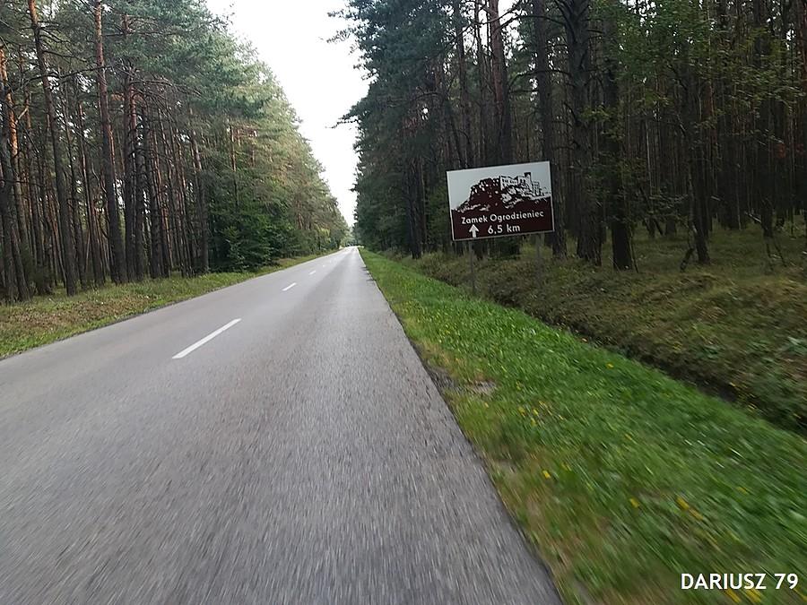 Mitręga - Droga w stronę Ogrodzieńca