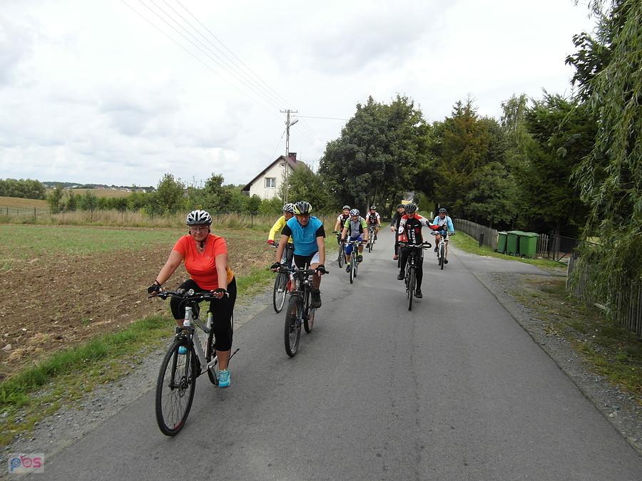 Rowerzyści w trasie - Kociewie