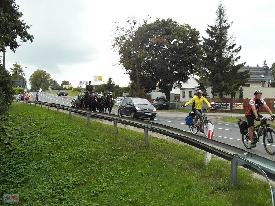 Rowerzyści w trasie - Kociewie
