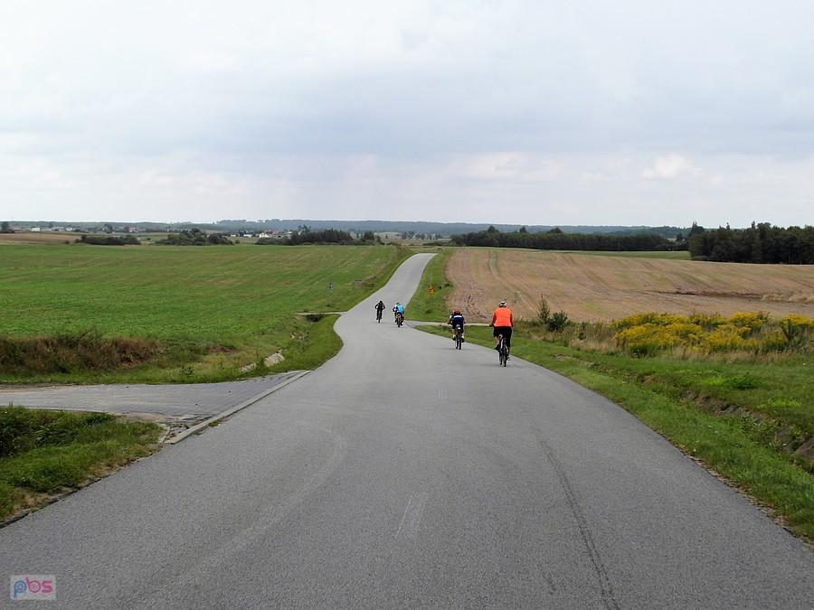 Rowerzyści w trasie - Kociewie