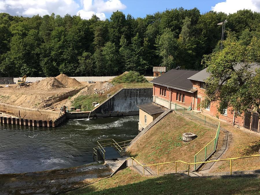 Elektrownia wodna "Kamienna" na Drawie