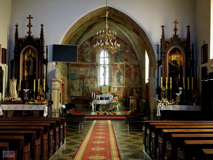 Czchów - wnętrze kościoła