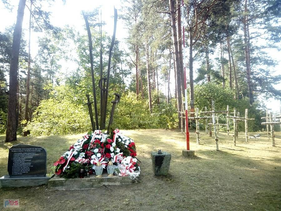 Szubienica- miejsca straceń powstańców 1863 z Choroszczy i okolic
