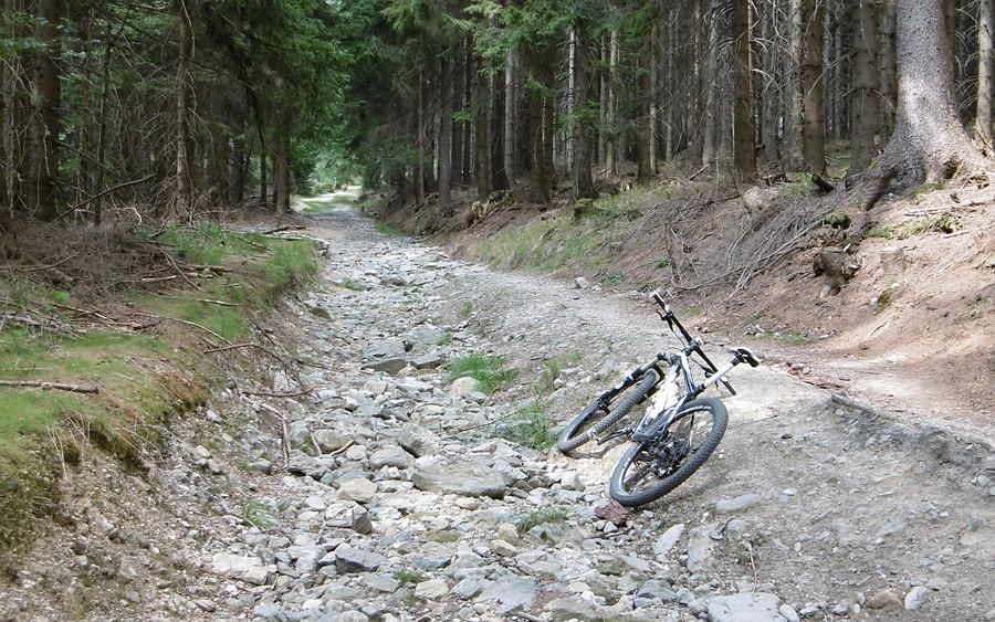 Urok prawdziwego MTB. Kochasz albo nienawidzisz :)