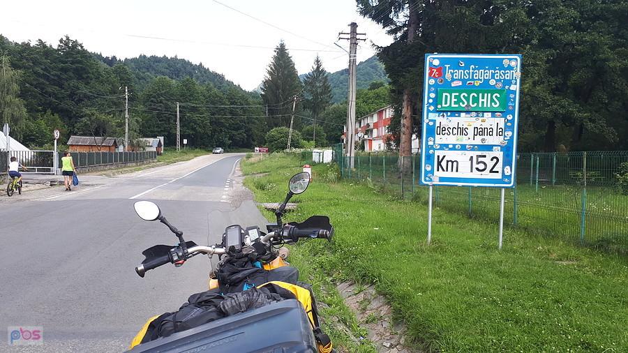 Wjazd na Transfogaraską