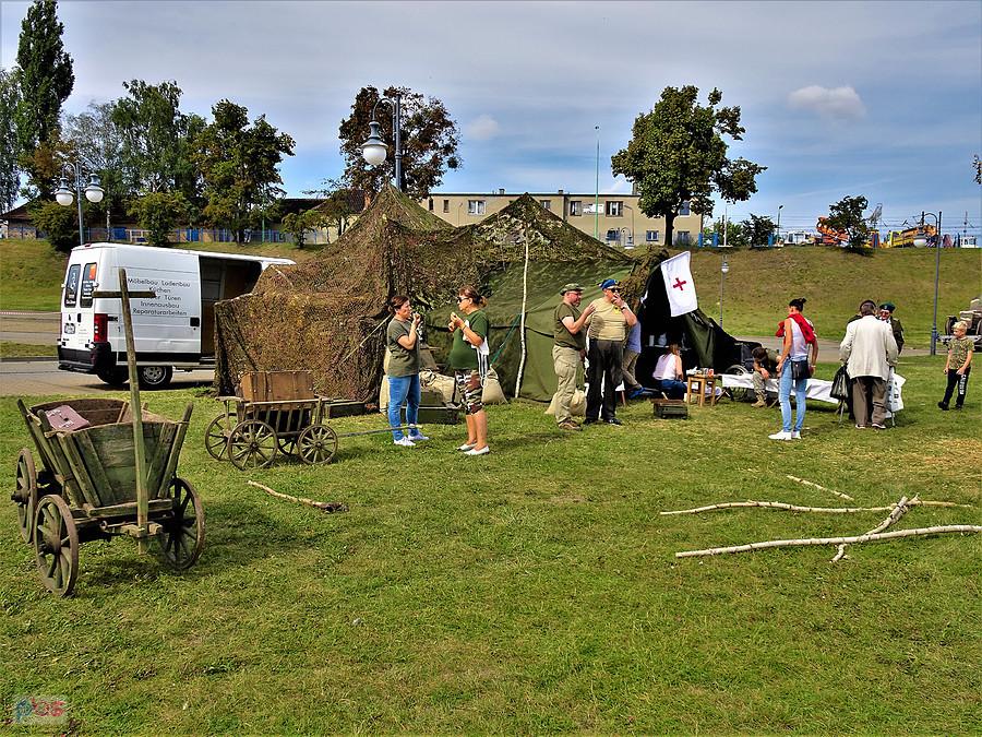 Okolice Tczewa i Piknik Historyczno-Militarny, organizowany przez Fabrykę Sztuk na Bulwarze Nadwiślańskim.⛅