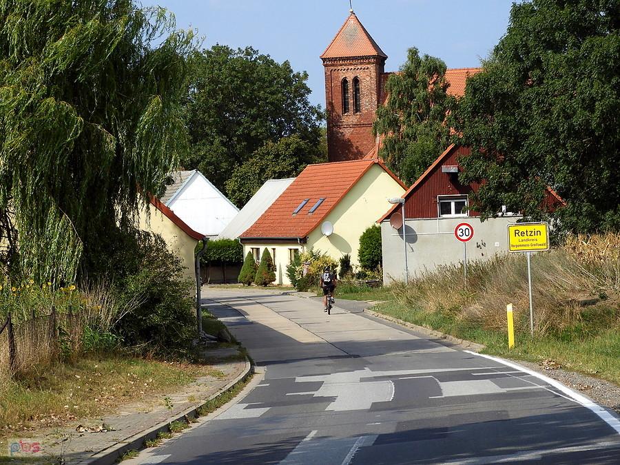 Kolejna miejscowość na trasie do Loecknitz.