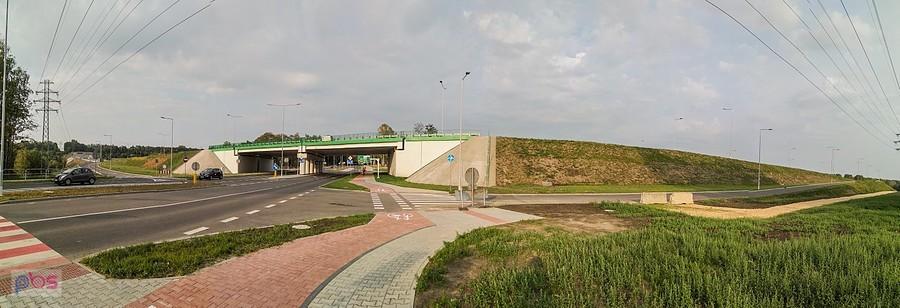 Kawałek nowego węzła na Wirku