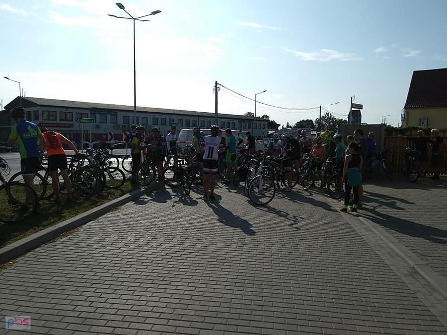 Prowadzenie grupy rowerzystów (ok 30 osób)