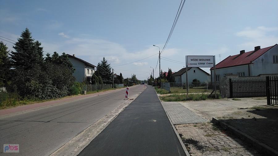 Piersze dwa kilometry drogi rowerowej w Czosnowie