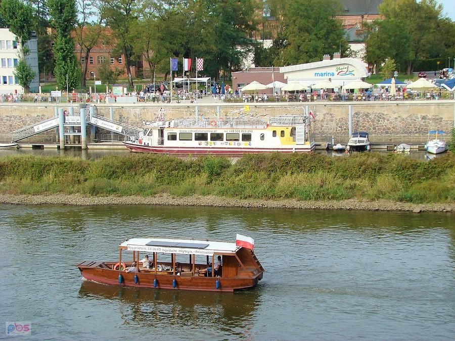 Marina w Głogowie nad Odrą.