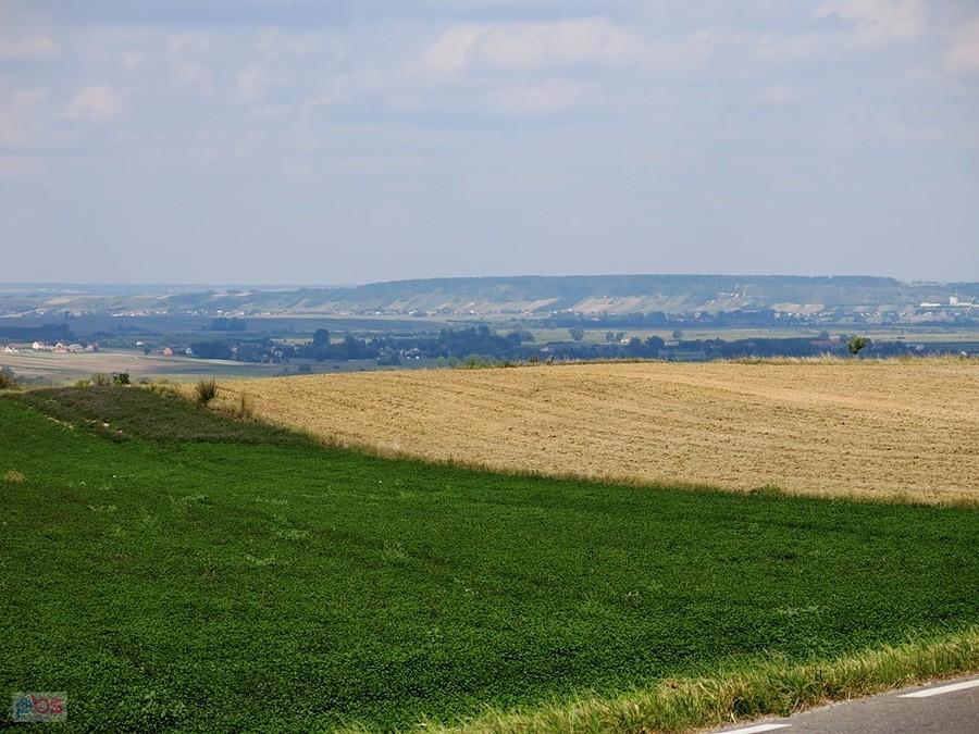 Widok z góry na wysokości Tomaszowa