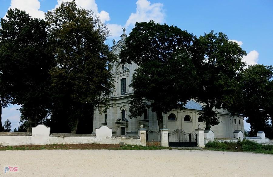 Kościół w Młodzawach Małych z 1716-26r.