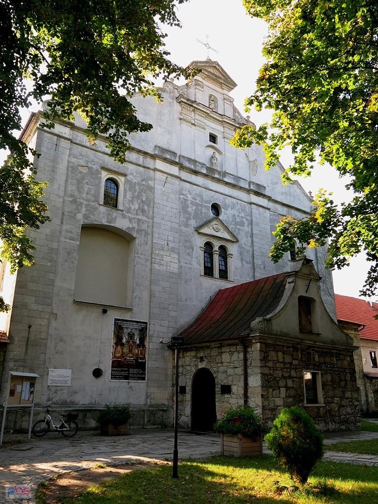 Kościół na terenie klasztoru Franciszkanów w Pińczowie