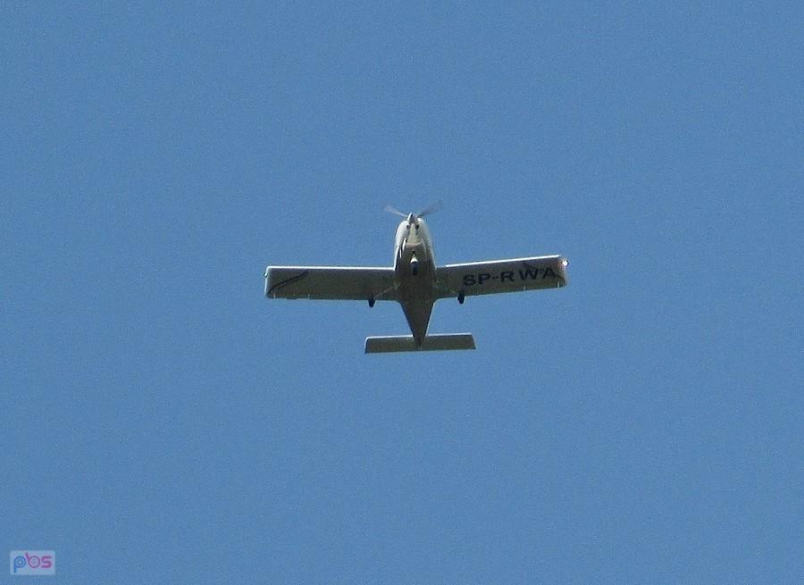 Aero AT-3 R100 nad Wisłą