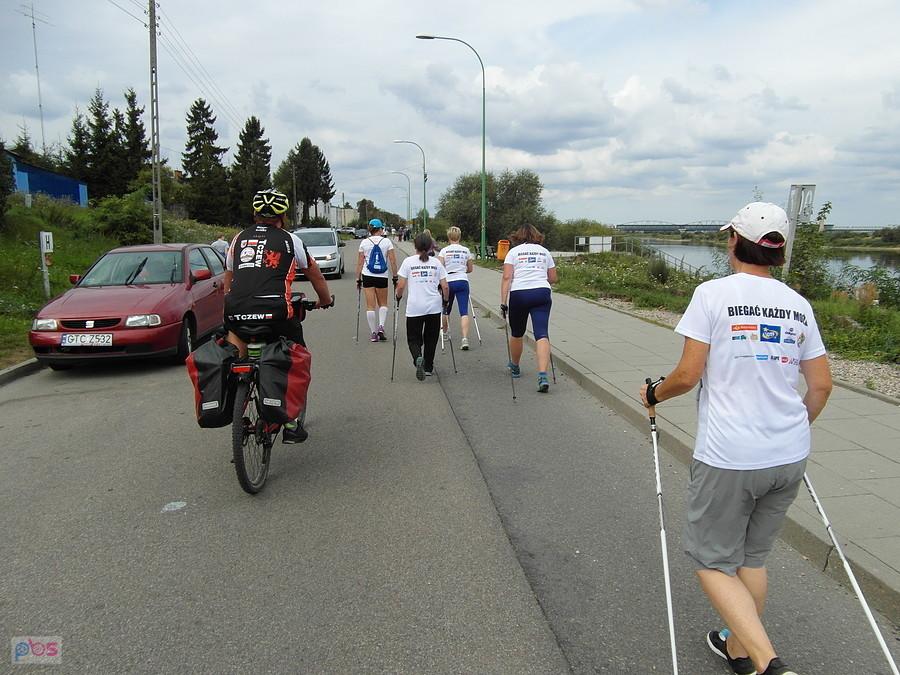 V Pomorskie Święto Wisły - marsz Nordic Walking