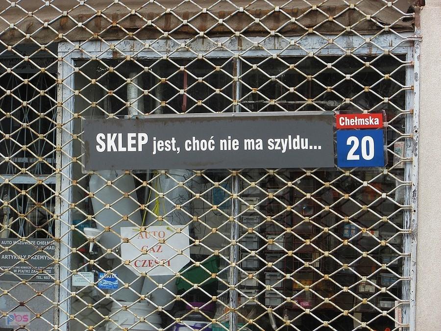 A na dole taki sklep