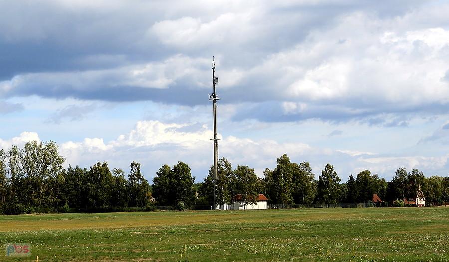 wysoka wieża pod Ahlbeck.