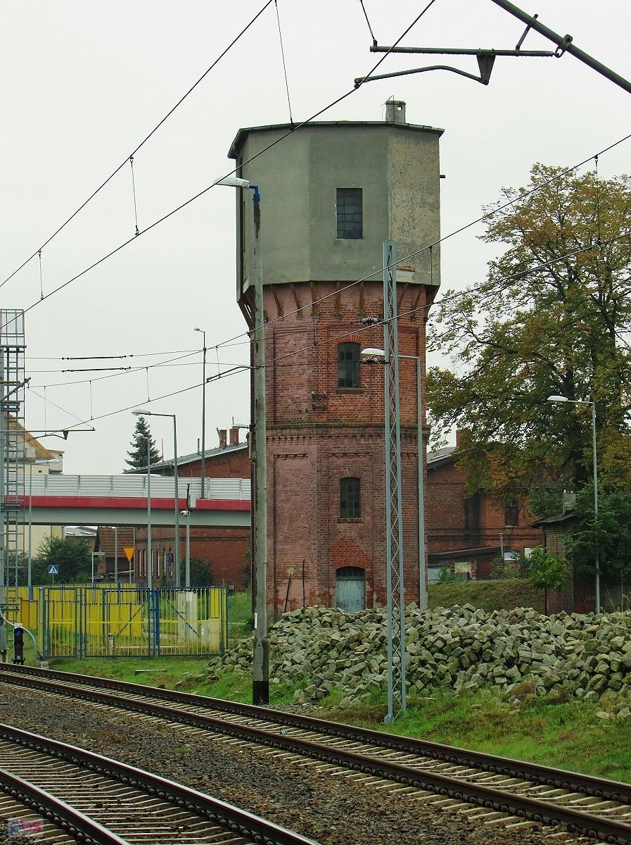 Kolejowa wieża ciśnień w Działdowie