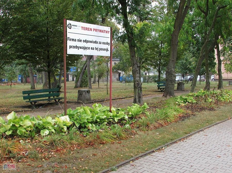 Działdowo - miejsce dawnego cmentarza ewangelickiego