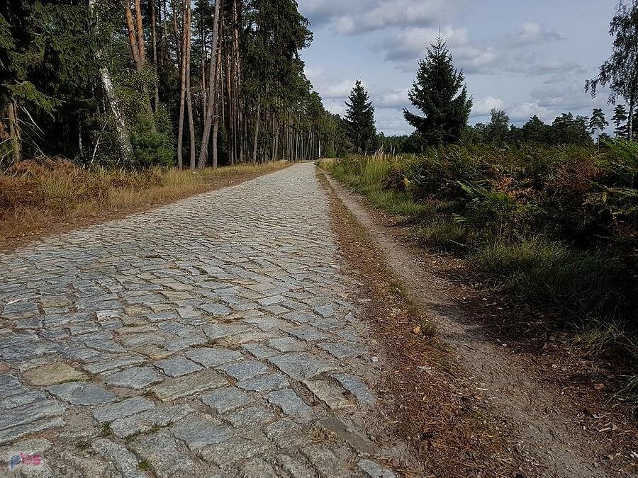 Dojazd pożarowy 40 - odcinek brukowy