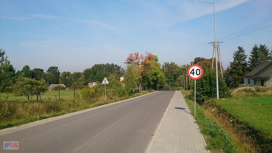Nowy asfalt w Czerniejowie
