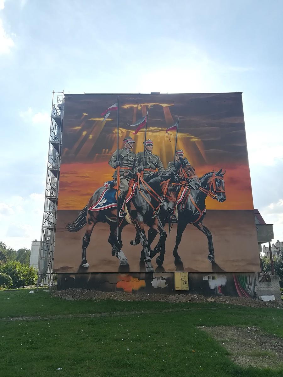 Sosnowiec nowy mural na Zagórzu