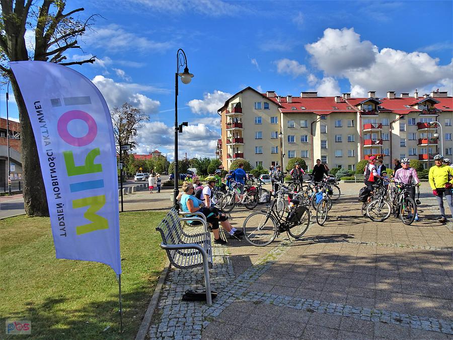 Rajd rowerowy organizowany we współpracy z Lokalna Organizacja Turystyczna KOCIEWIE :) Pierwszy dzień - Tydzień z mobilnością aktywną..