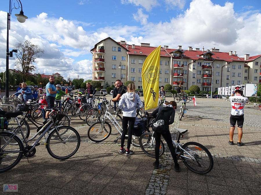 Rajd rowerowy organizowany we współpracy z Lokalna Organizacja Turystyczna KOCIEWIE :) Pierwszy dzień - Tydzień z mobilnością aktywną..