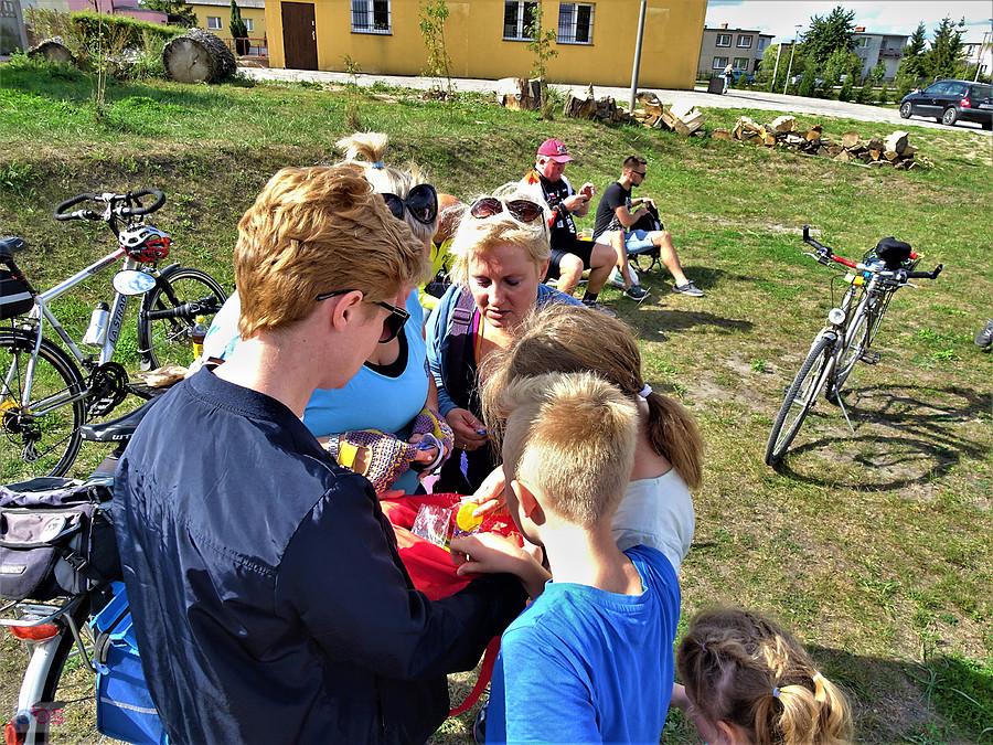 Rajd rowerowy organizowany we współpracy z Lokalna Organizacja Turystyczna KOCIEWIE :) Pierwszy dzień - Tydzień z mobilnością aktywną..