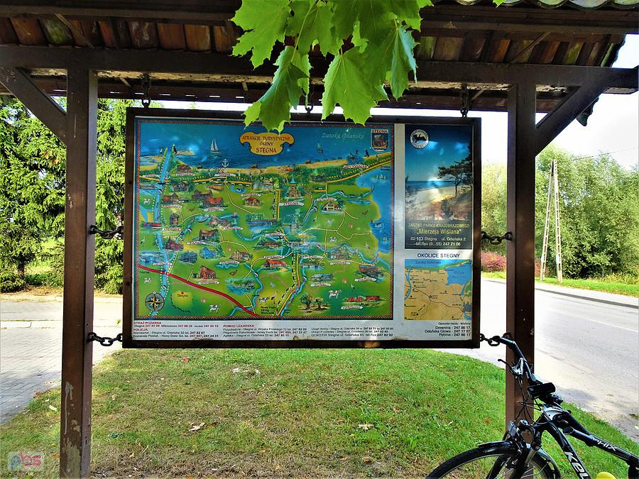 Wycieczka rowerowa nad morze - Jantar. Wracam do Tczewa.