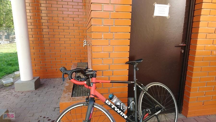 Ujęcie wody oligoceńskiej, rowerowe tankstelle
