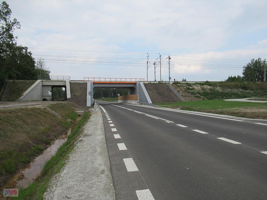 Wiadukt kolejowy nad obwodnicą Miękini - LK Wrocław Legnica